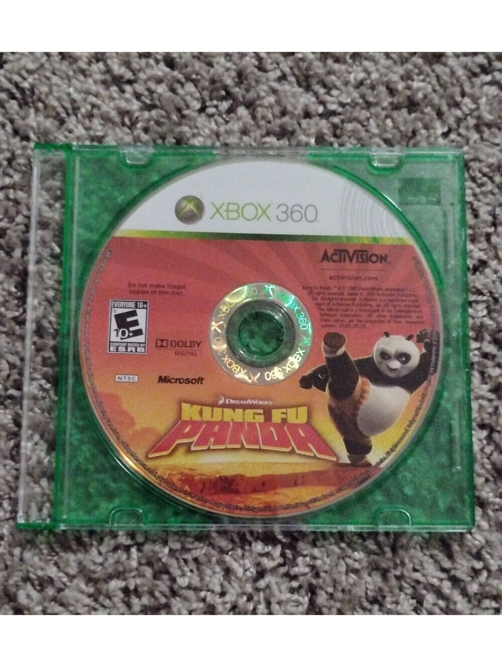 Kung Fu Panda (Xbox 360) – Disc Only with Protective Jewel Case